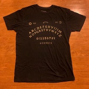 HVIII Brand Goods Men’s Large Oujia Board Shirt